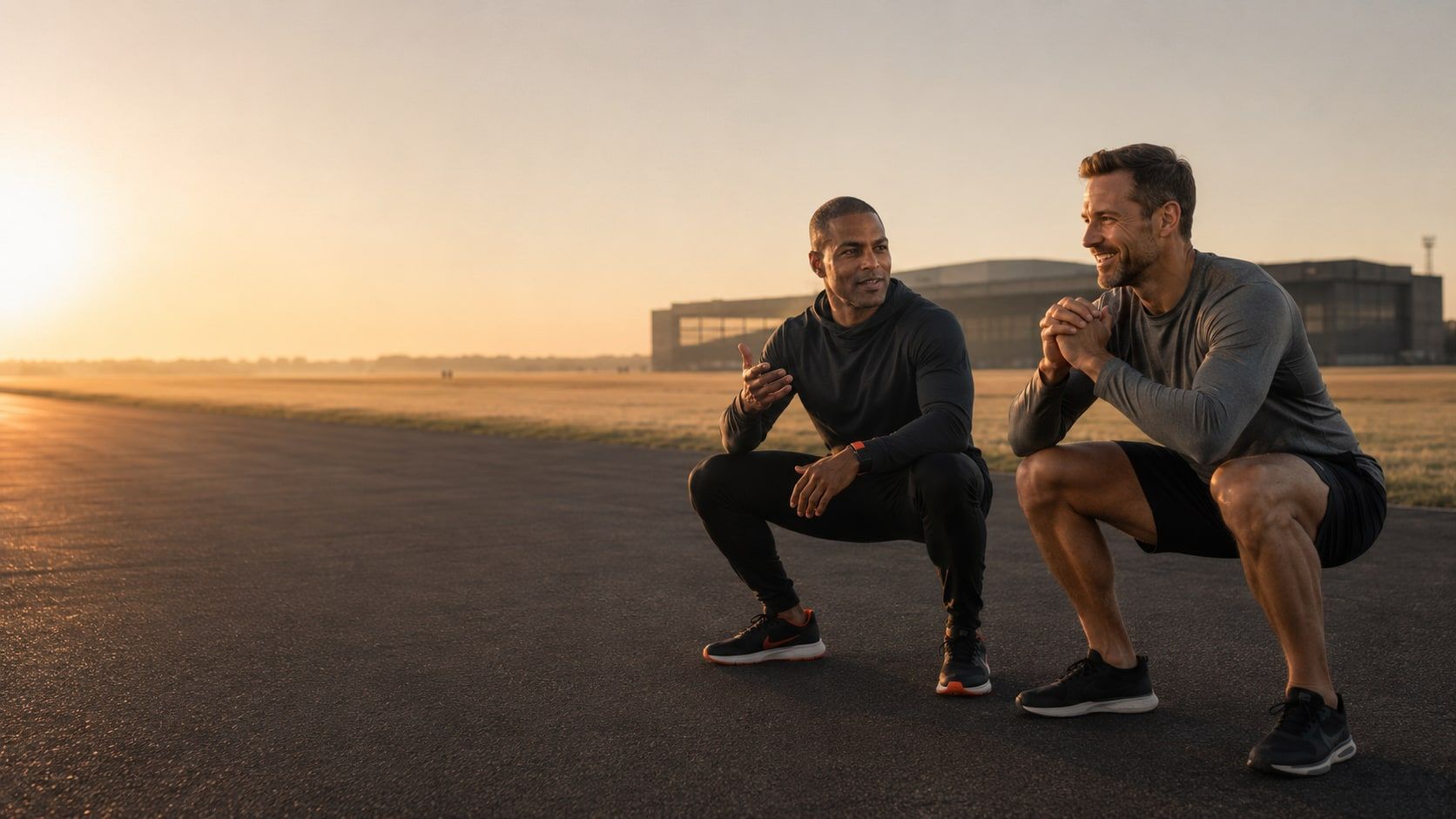 Julio Abad Veria im Training mit Klient in Berlin — Sporttherapie, Anschluss-Training und Personal Training.